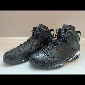 Jordan retro 6 black cat size 11